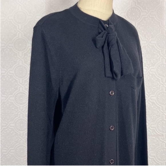 SONIA RYKIEL Black Wool Cardigan Sweater
Pockets button down - Picture 5 of 7